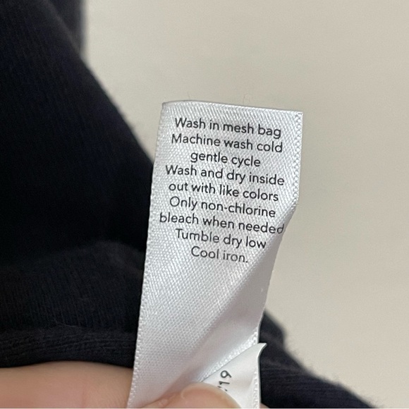 Athleta Black Yogi High Hooded Sweatshirt Size Small Women - Picture 10 of 10